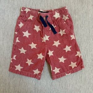 Mini boden canvas twill star baggies